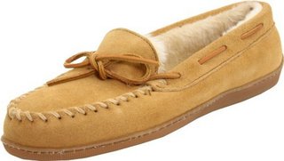 MINNETONKA 迷你唐卡 Hardsole Pile-Lined Slipper 休闲鞋