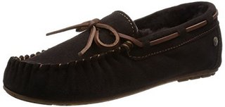 EMU Australia Amity Moccasin 女款 羊毛保暖 软皮鞋