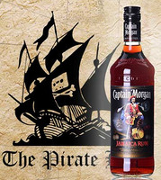 Captain Morgan 摩根船长 黑牌牙买加朗姆酒 700ml