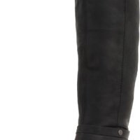 史蒂夫·马登 STEVE MADDEN Steven by 史蒂夫·马登 STEVE MADDEN Stingrey 女士坡跟高筒靴
