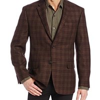TOMMY HILFIGER 纯羊毛休闲格子西装