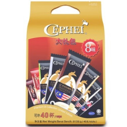 马来西亚进口 CEPHEI奢斐咖啡 8味咖啡大礼包815g 白/黑咖啡
