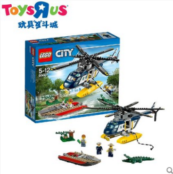 LEGO 乐高 城市组 60067 直升机追踪+拼砌包