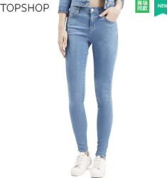 Topshop leigh系列  女士中低腰牛仔裤