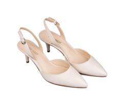 Nine West 玖熙 女士白色时尚尖头甜美细高跟鞋*2双 
