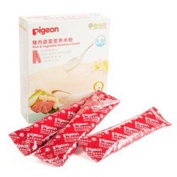 pigeon 贝亲 猪肉蔬菜营养米粉 200g