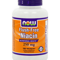 NOW Foods Flush Free Niacin 烟酸/VB3 （250mg，180粒）