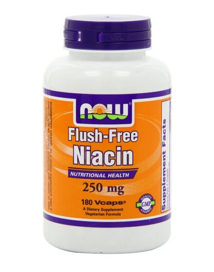 NOW Foods Flush Free Niacin 烟酸/VB3 （250mg，180粒）