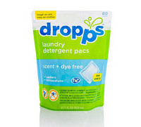 dropps Laundry Detergent Pacs 浓缩洗衣凝珠