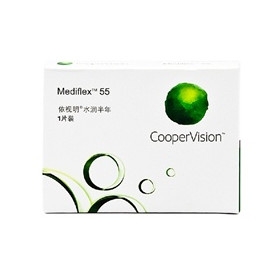 CooperVision 库博 依视明 水润抗紫外半年抛隐形眼镜