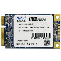 Netac 朗科 N5M系列 120G mSATA 固态硬盘