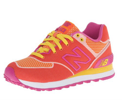 New Balance 女士2015最新配色WL574时尚休闲鞋6M号（需用码）