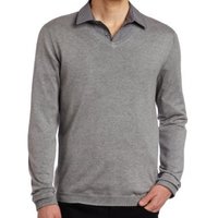 Calvin Klein Sportswear Slim Fit 男士V领针织衫