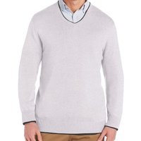 PERRY ELLIS 派瑞·艾力斯 男士V领针织衫