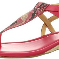 歌涵 COLE HAAN Grove Thong 女士真皮夹趾凉鞋
