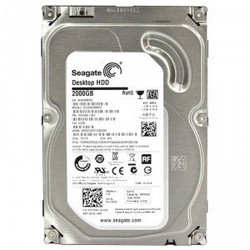 SEAGATE 希捷 Barracuda ST2000DM001 2TB 台式机硬盘 