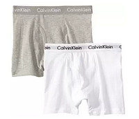 凑单品：Calvin Klein 男童平角内裤 2条装