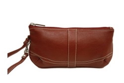 Piel Leather Large Ladies Wristlet 女款真皮手拿包
