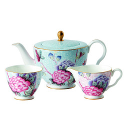 wedgwood 英式下午茶 骨瓷茶具套装（中国花卉）