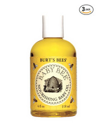 BURT'S BEES 小蜜蜂 Baby Bee Nourishing Baby Oil 婴儿按摩油 118ml*3瓶