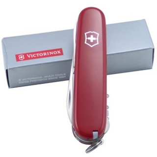VICTORINOX 维氏 1.3405  简约生活多功能瑞士军刀 15项功能 红色光面