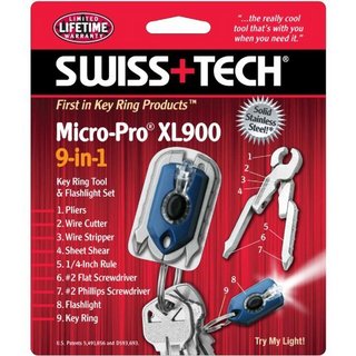 Swiss+Tech 瑞士科技 ST60508 Micro-Pro XL900 九合一多用途工具