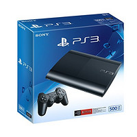 SONY 索尼 PlayStation 3 游戏机 500GB 黑色
