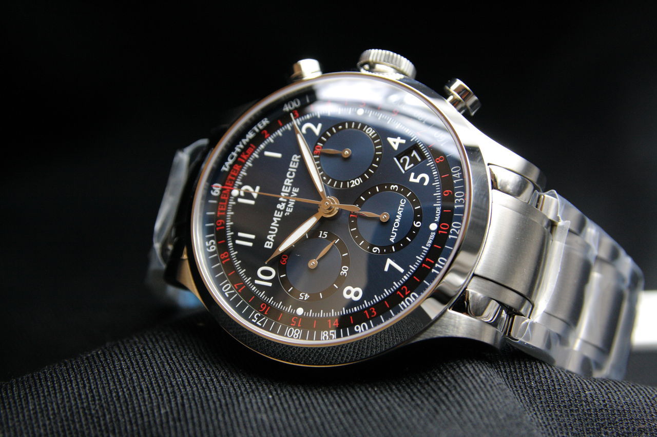 baume & mercier 名士 capeland 卡普兰系列 moa10066 男款机械表