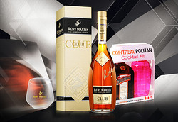 REMY MARTIN 人头马 CLUB特优香槟干邑白兰地 350ml