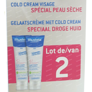  Mustela/妙思乐 滋润 儿童面霜套装