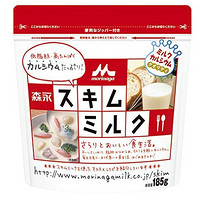 Morinaga/森永 高钙脱脂 成人奶粉 185g
