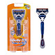 Gillette 吉列 锋隐刀架（1刀架+1刀头）*2+护舒宝240mm 5片卫生巾*4