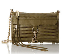 REBECCAMINKOFF Mini Mac 镂空款 女士斜挎包