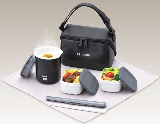 thermos 膳魔师 dbq-361 bk 保温饭盒