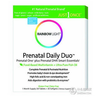 Rainbow Light 润泊莱 Prenatal One 孕妇综合营养片套装（综合营养片30片+DHA胶囊30粒） 