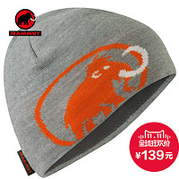 天猫双11特价预告：MAMMUT 猛犸象 针织大象logo保暖帽 Tweak Beanie