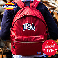 天猫双11特价预告：Dickies 帝客 143U90EC44 刺绣字母USA双肩包