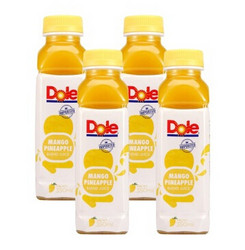 Dole 都乐 芒果菠萝复合果汁饮料 350ml*4瓶