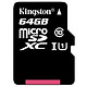 Kingston 金士顿 64GB UHS-I Class10 TF(Micro SD)高速存储卡（读速80Mb/s）