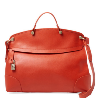新低价：FURLA 芙拉 Nikole Piper Saffiano 女士大号单肩手提包
