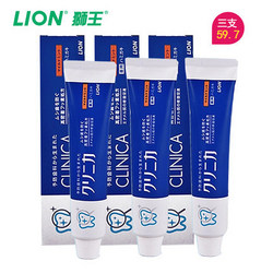 LION 狮王 CLINICA 酵素洁净牙膏 130g*3只