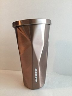 STARBUCKS 星巴克 Stainless Steel Cold Cup 玫瑰金不锈钢冷饮杯