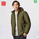 天猫双11特价预告：UNIQLO 优衣库 158842 仿羊羔绒连帽外套