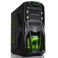 aigo 爱国者 黑暗骑士D8 机箱 绿色
