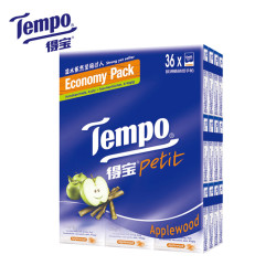 Tempo 得宝 迷你纸手帕 苹果木味 36包  