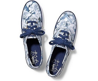 Keds Taylor Swift Floral Print 女士帆布休闲鞋