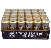 天猫双11特价预告：Franziskaner 教士 小麦白啤酒（生啤） 500ml*24听