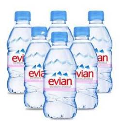 evian 依云 矿泉水饮料330ml*6瓶装 