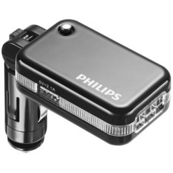 PHILIPS 飞利浦 DLP2017 双USB 车载充电器负离子发生器二合一（车充+负离子氧吧）