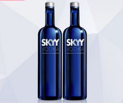 SKYY Vodka 深蓝牌伏特加（原味） 750ml*2瓶